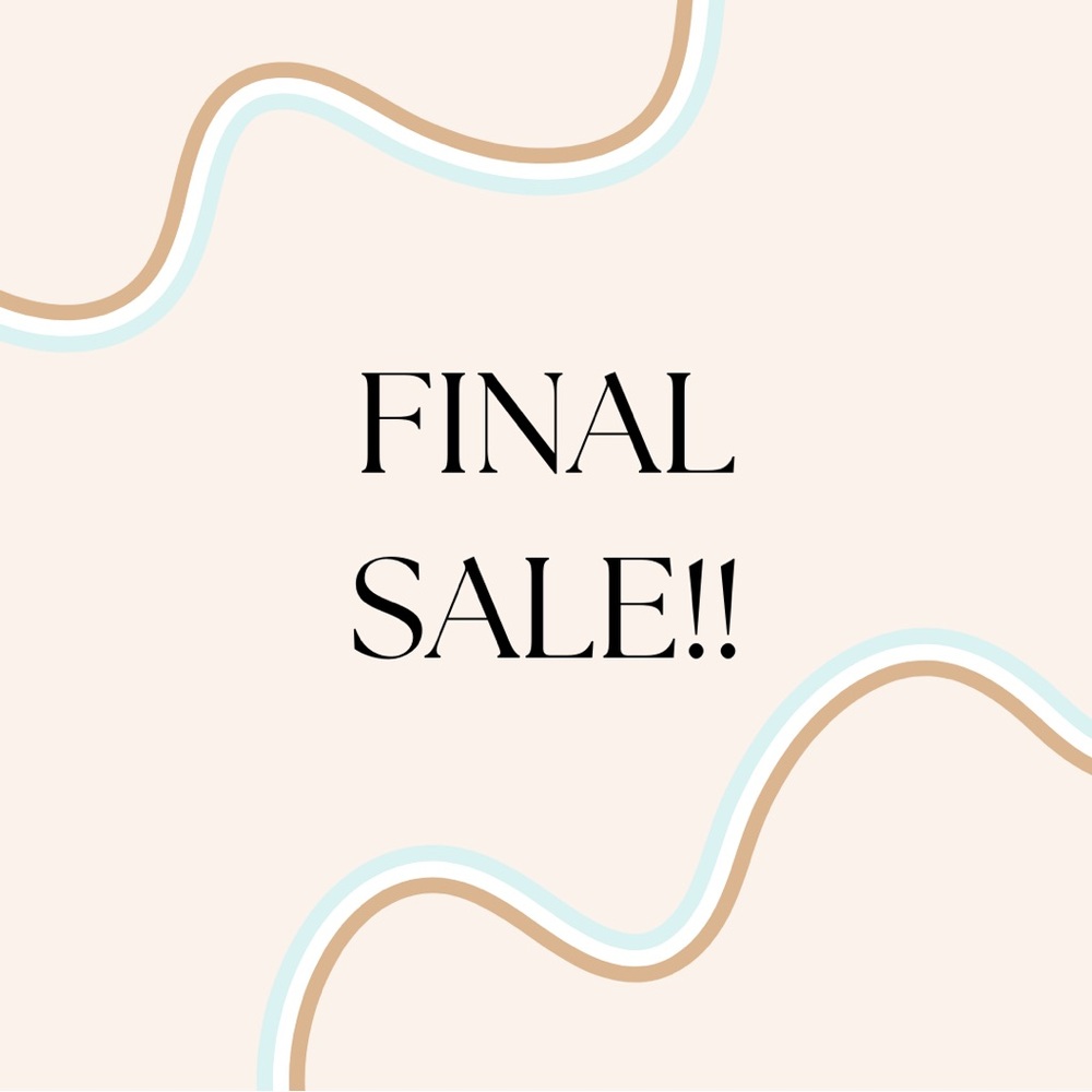 FINAL SALE